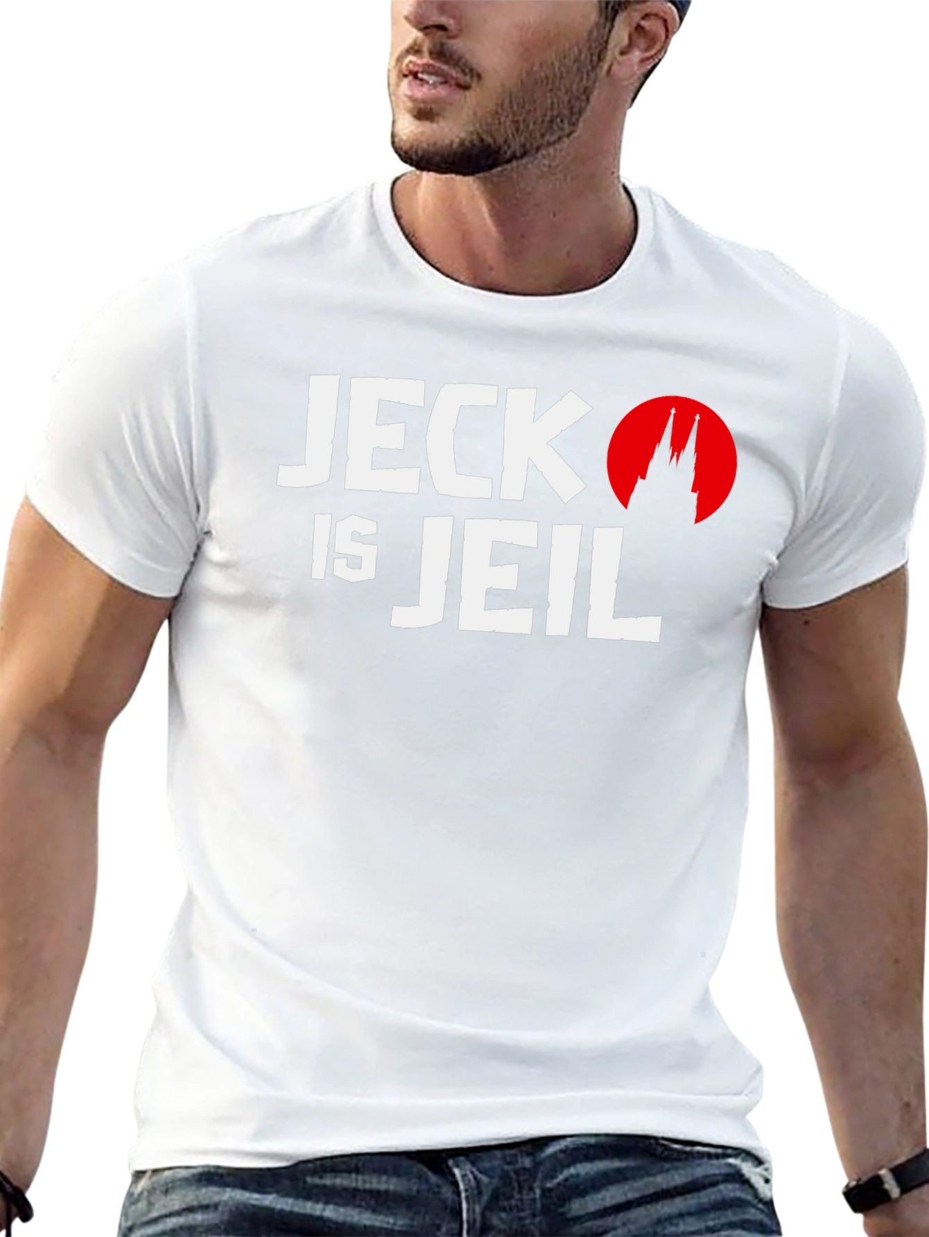Jeck is Jeil Funny Graphic Novelty T-Shirt