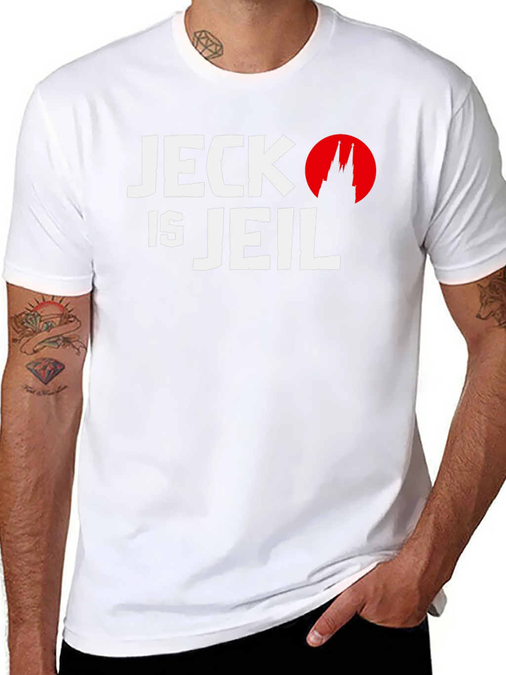 Jeck is Jeil Funny Graphic Novelty T-Shirt