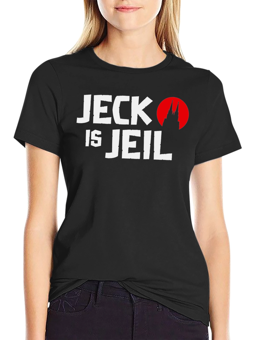 Jeck is Jeil Funny Graphic Novelty T-Shirt
