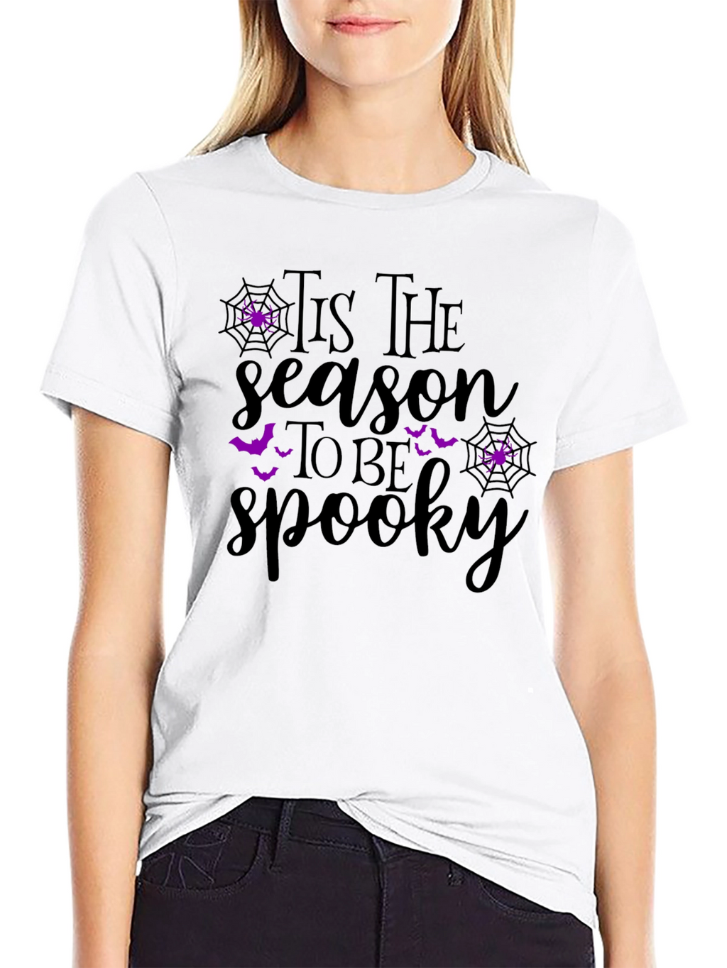 Tis The Season To Be Spooky Halloween Graphic Tee