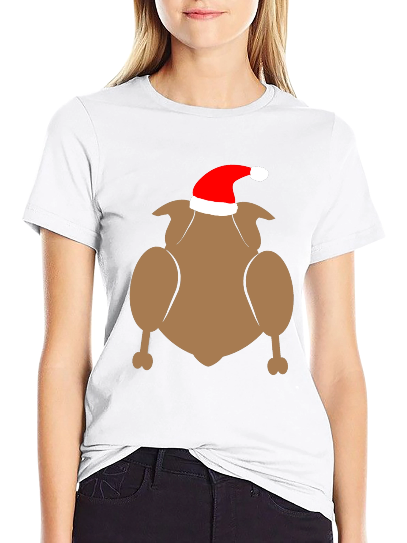 Festive Turkey Graphic Tee - Holiday Apparel