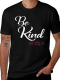 Be Kind Graphic Tee - Trendy Black T-Shirt