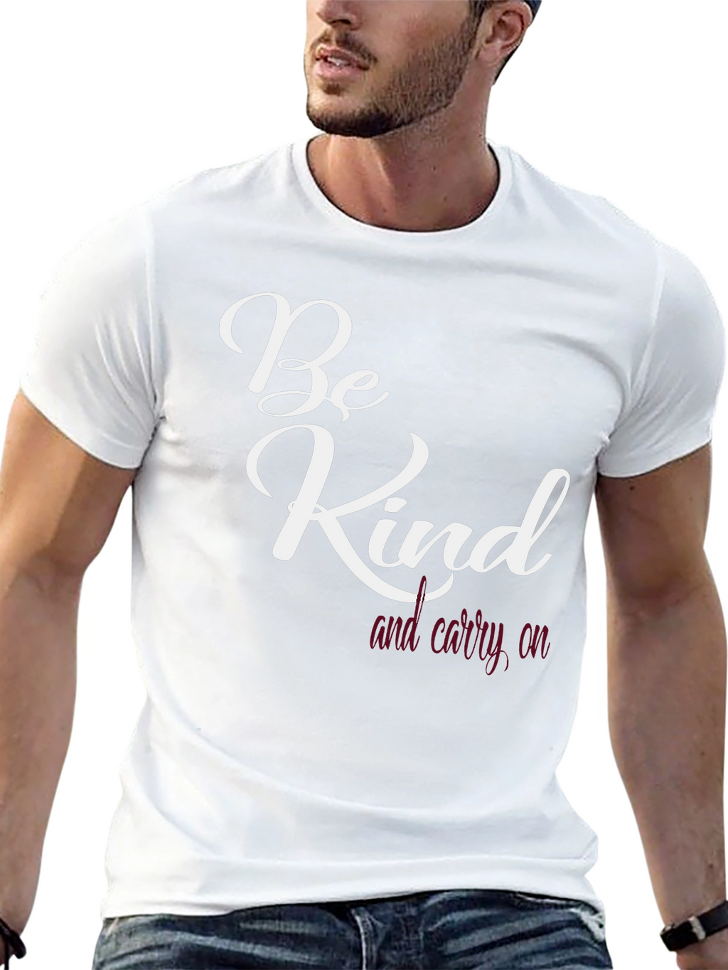 Be Kind Graphic Tee - Trendy Black T-Shirt