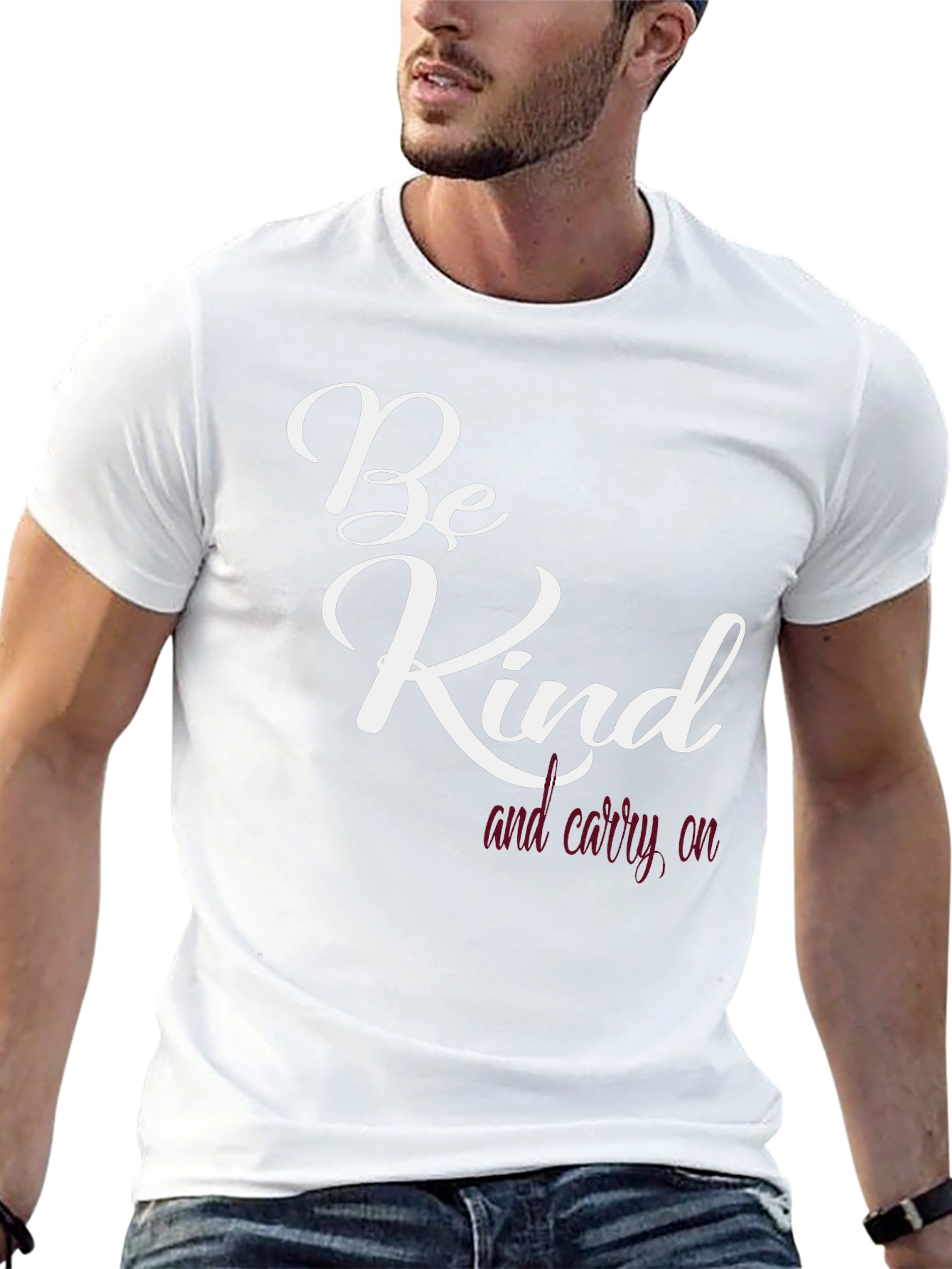 Be Kind Graphic Tee - Trendy Black T-Shirt