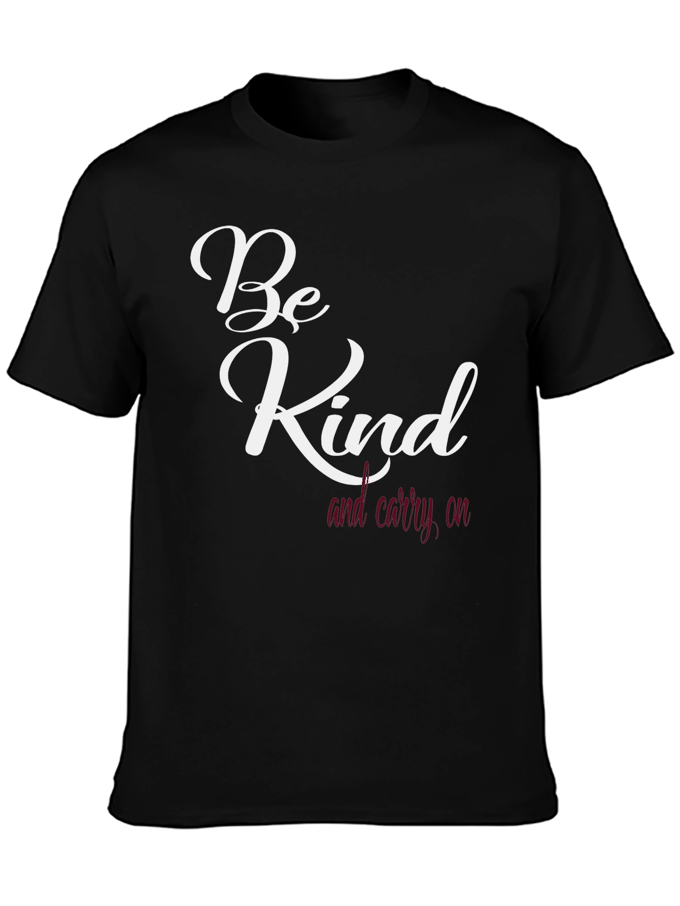 Be Kind Graphic Tee - Trendy Black T-Shirt