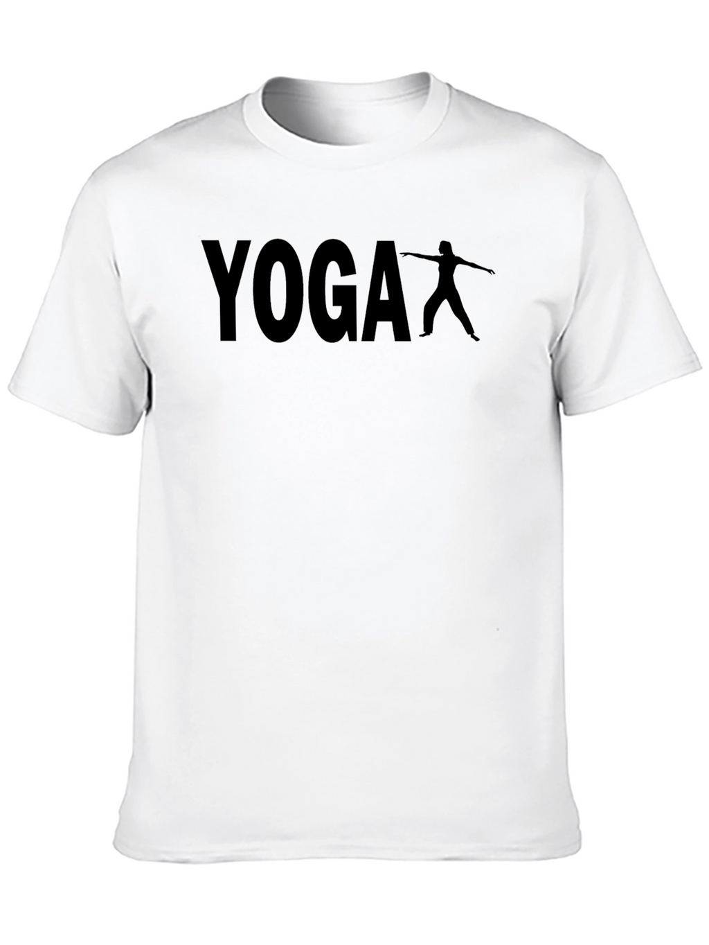 Yoga T-Shirt - Mens Black Graphic Tee