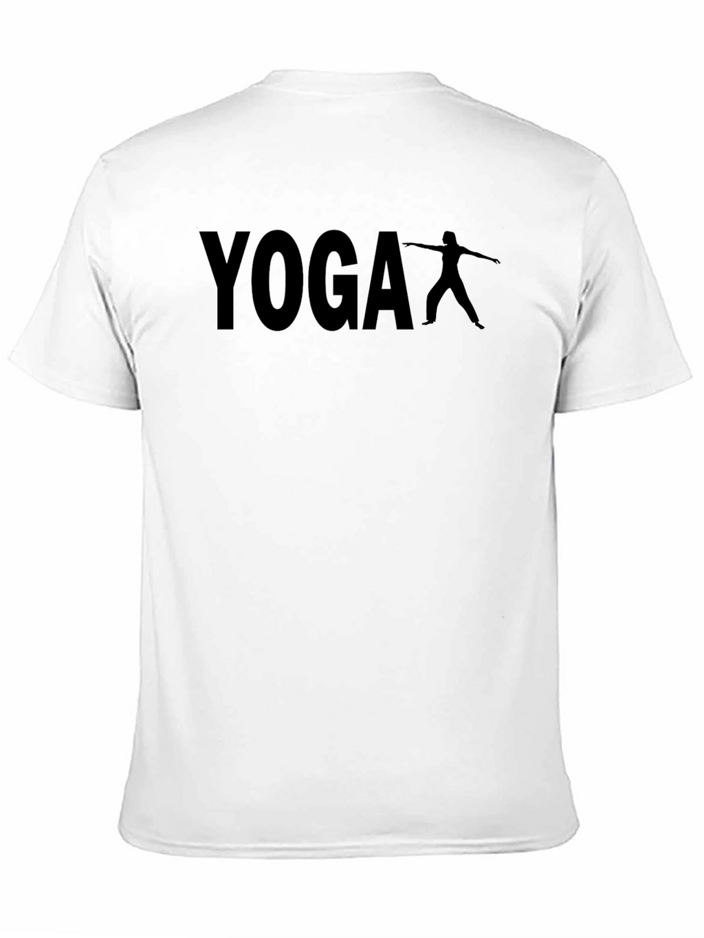 Yoga T-Shirt - Mens Black Graphic Tee
