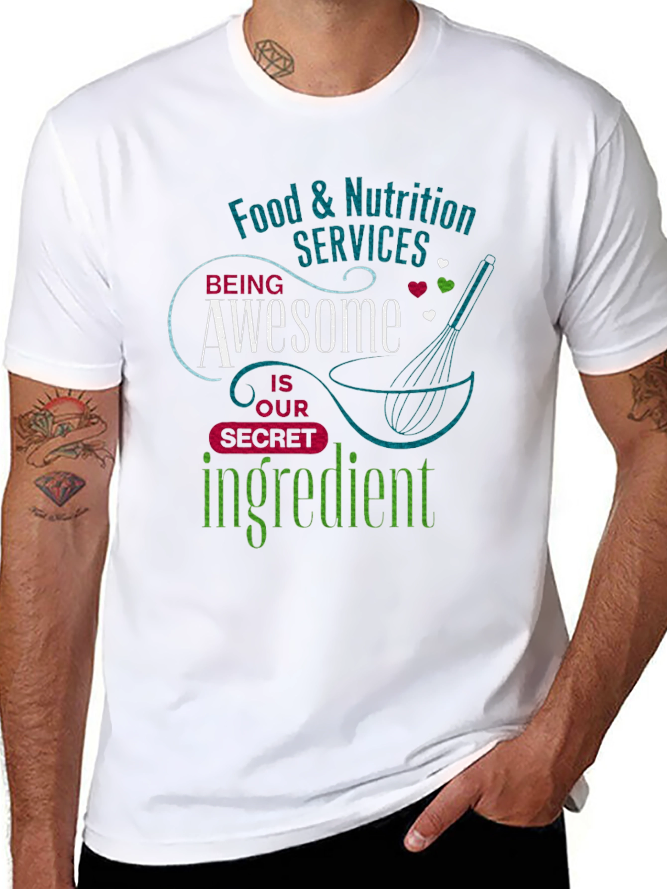 Food & Nutrition Services Awesome Ingredient T-Shirt