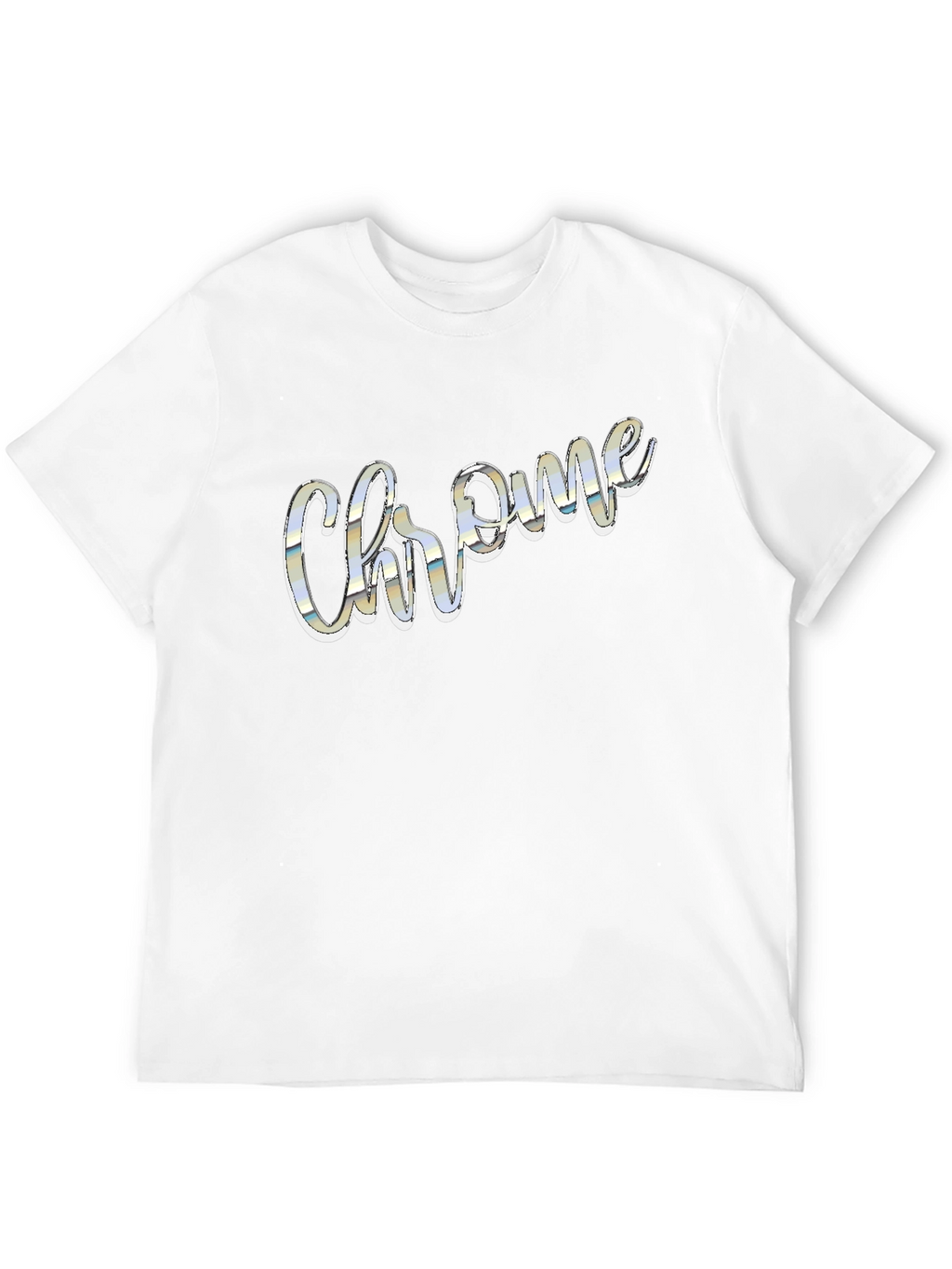 Chrome Logo Black T-Shirt | Stylish Mens Tee