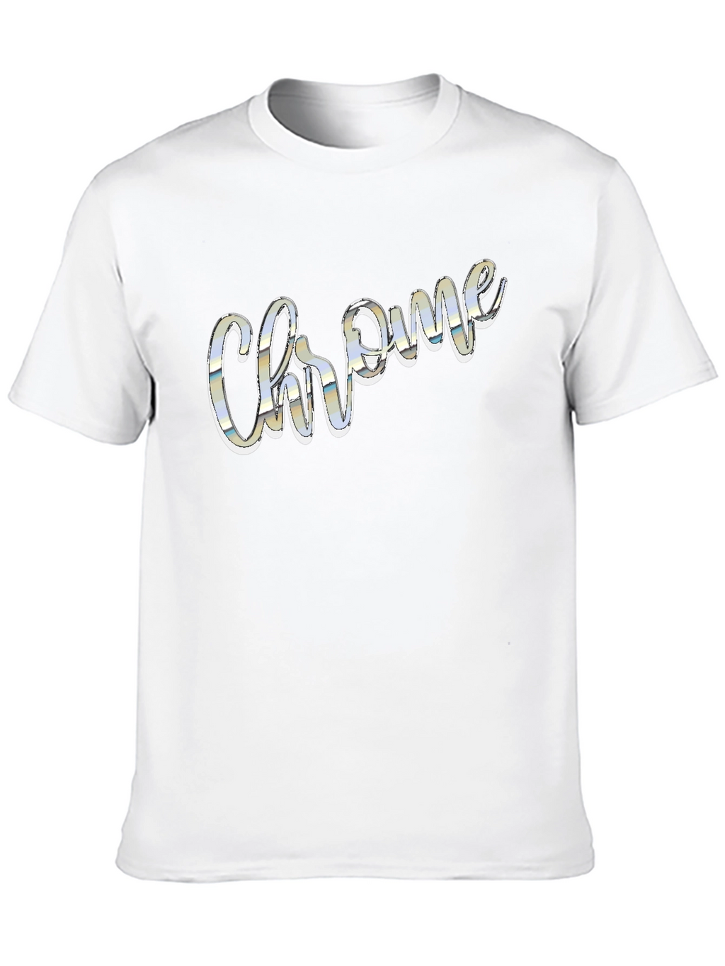 Chrome Logo Black T-Shirt | Stylish Mens Tee