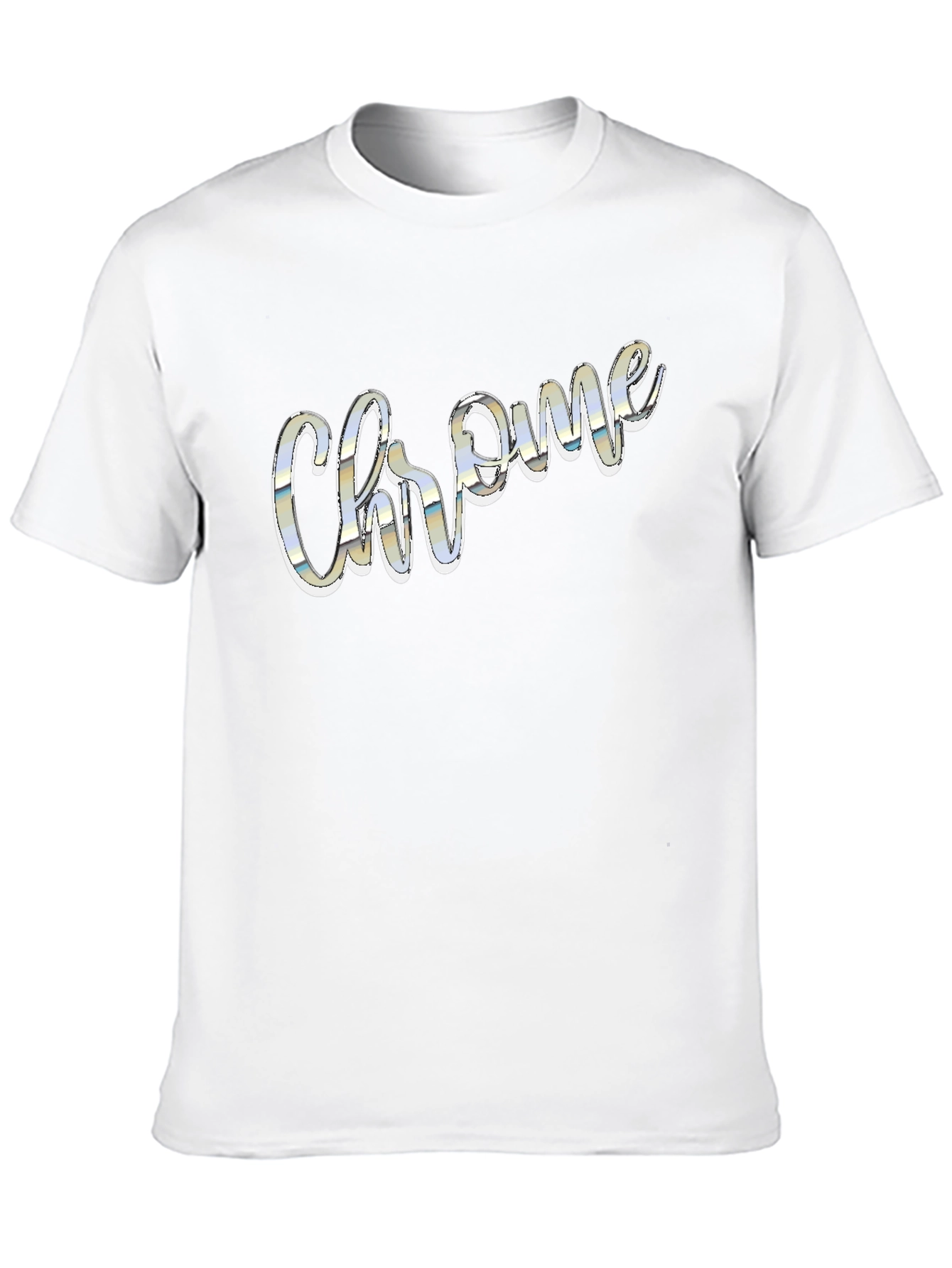 Chrome Logo Black T-Shirt | Stylish Mens Tee