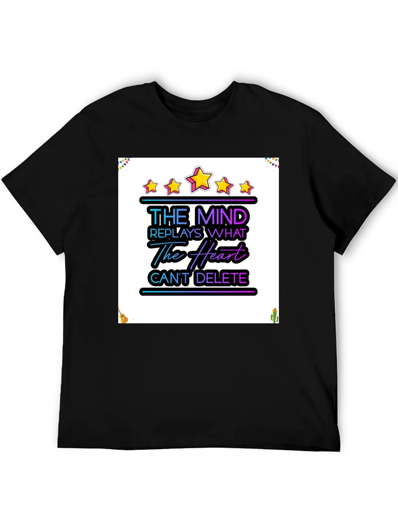 Mind and Heart Graphic Tee - Stylish Comfort