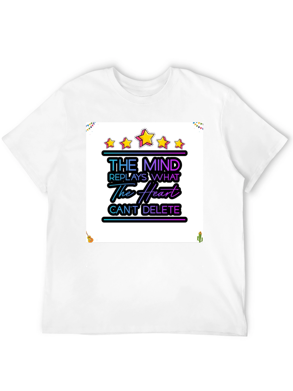 Mind and Heart Graphic Tee - Stylish Comfort