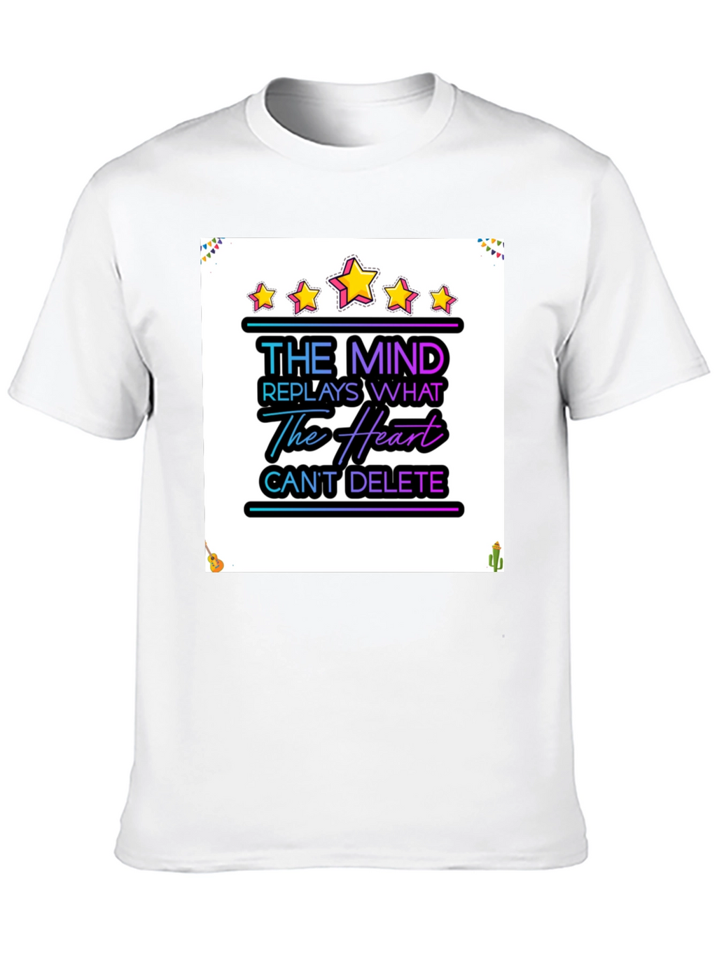 Mind and Heart Graphic Tee - Stylish Comfort
