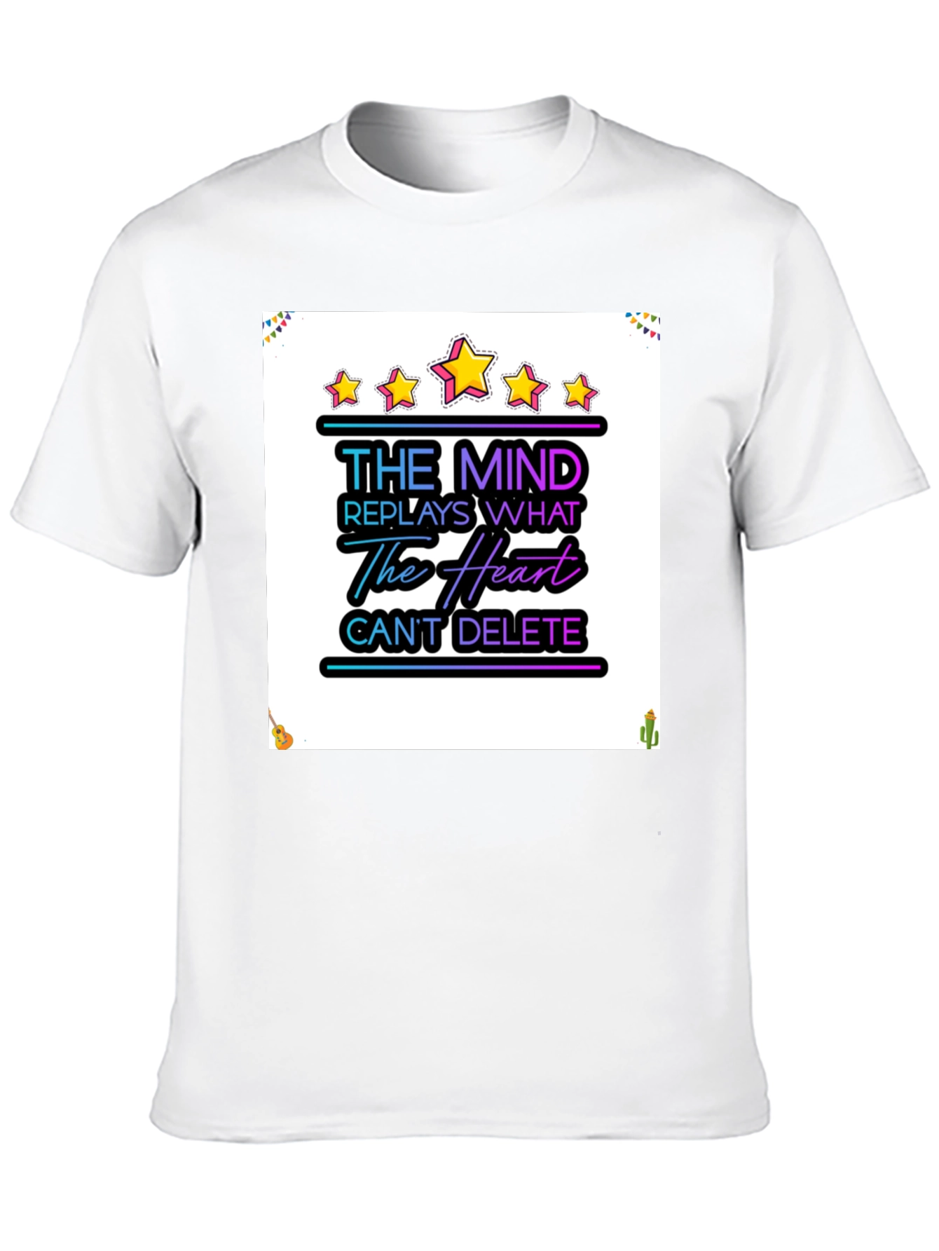 Mind and Heart Graphic Tee - Stylish Comfort