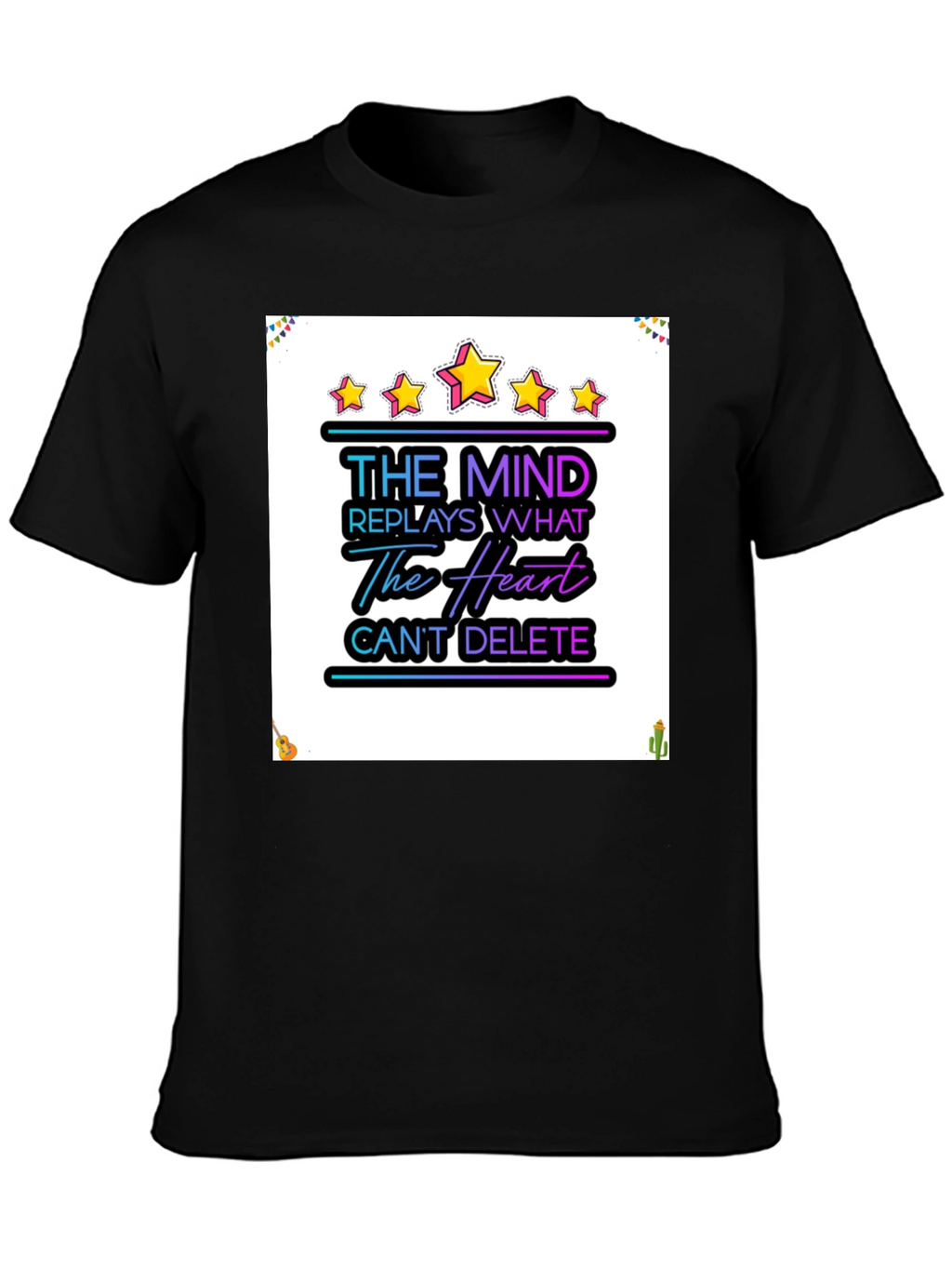 Mind and Heart Graphic Tee - Stylish Comfort