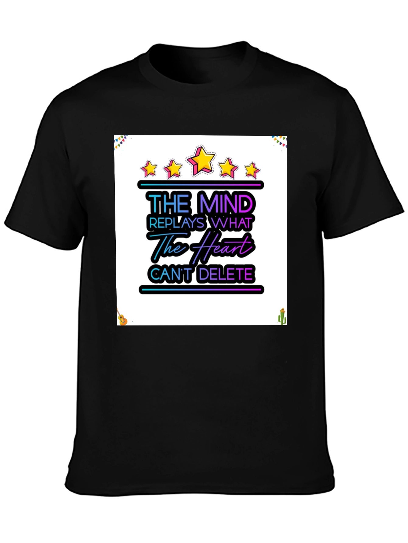 Mind and Heart Graphic Tee - Stylish Comfort