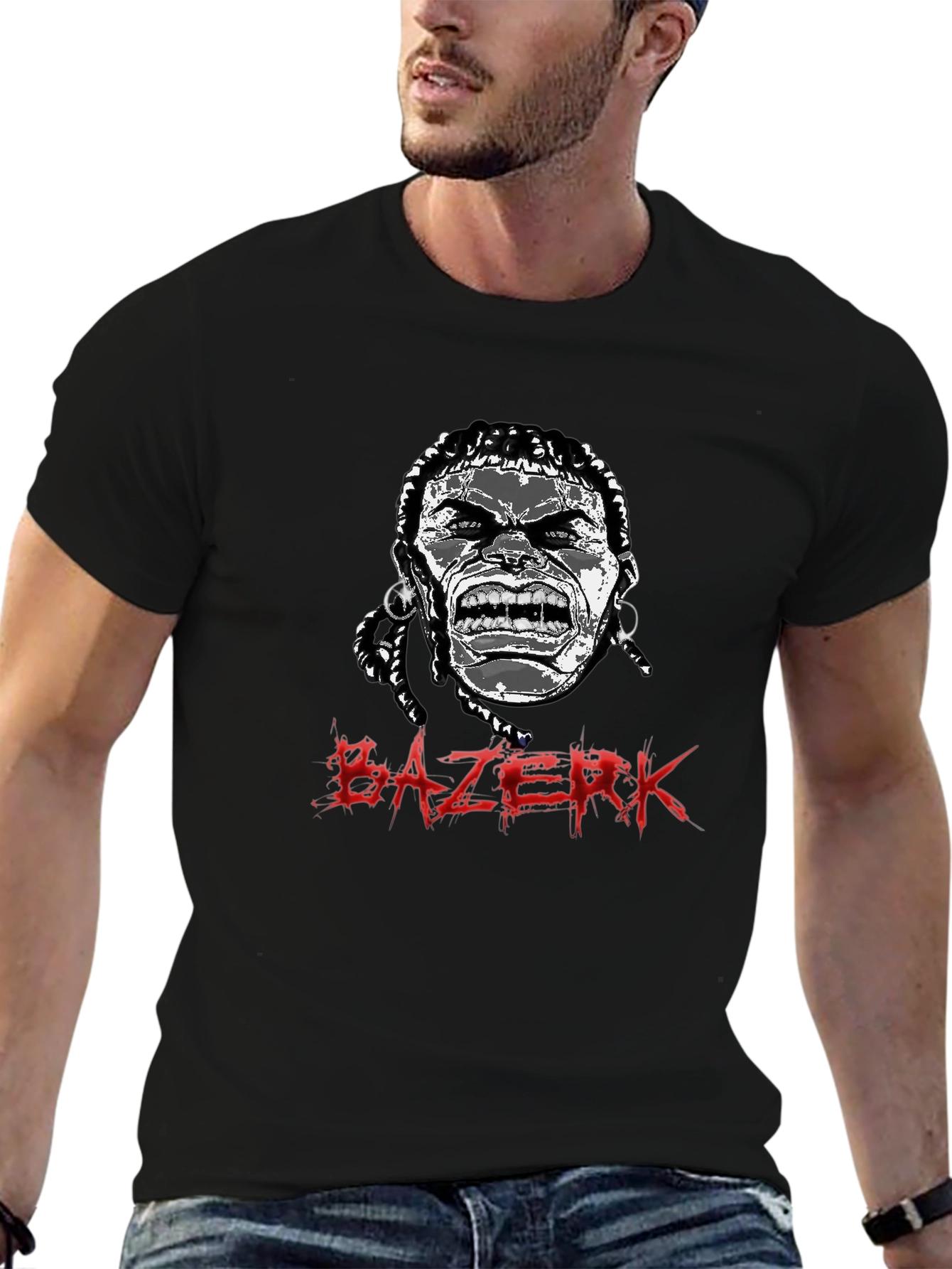 Berserk Graphic T-Shirt - Black Cotton Tee