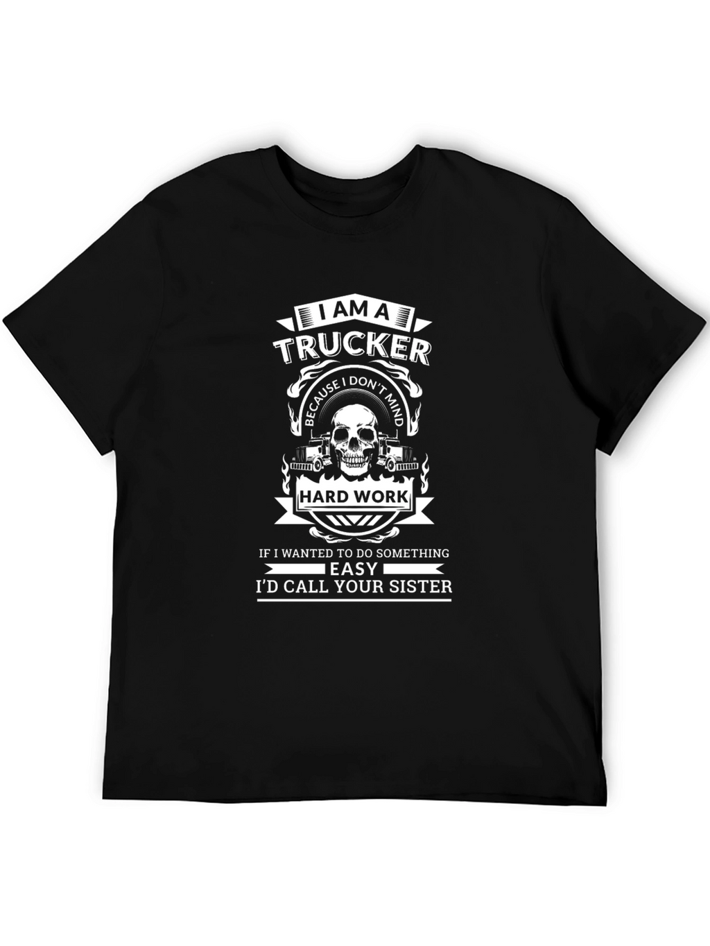 Im A Trucker Mens Graphic Tee