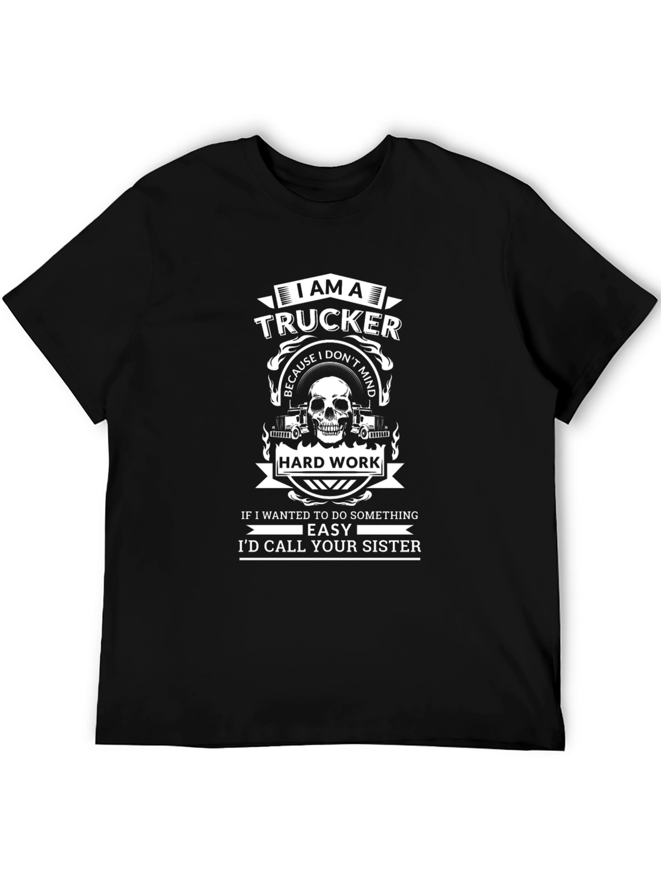 Im A Trucker Mens Graphic Tee
