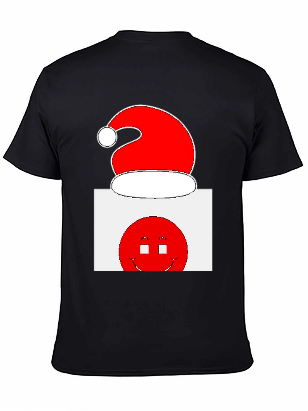 Festive Holiday Smiley Face T-Shirt