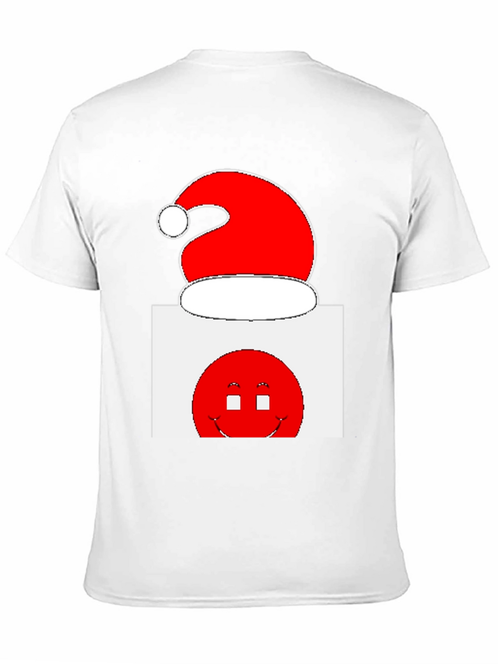 Festive Holiday Smiley Face T-Shirt