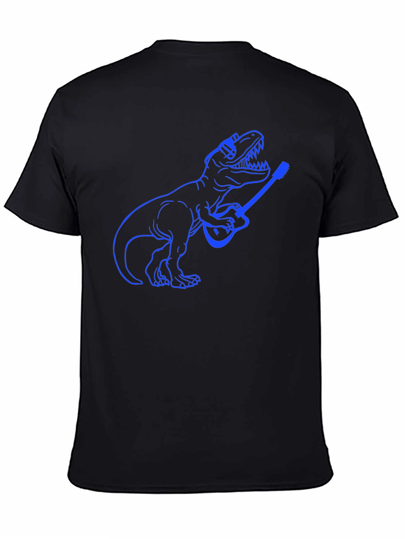 Dinosaur Guitar T-Shirt - Black