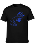 Dinosaur Guitar T-Shirt - Black