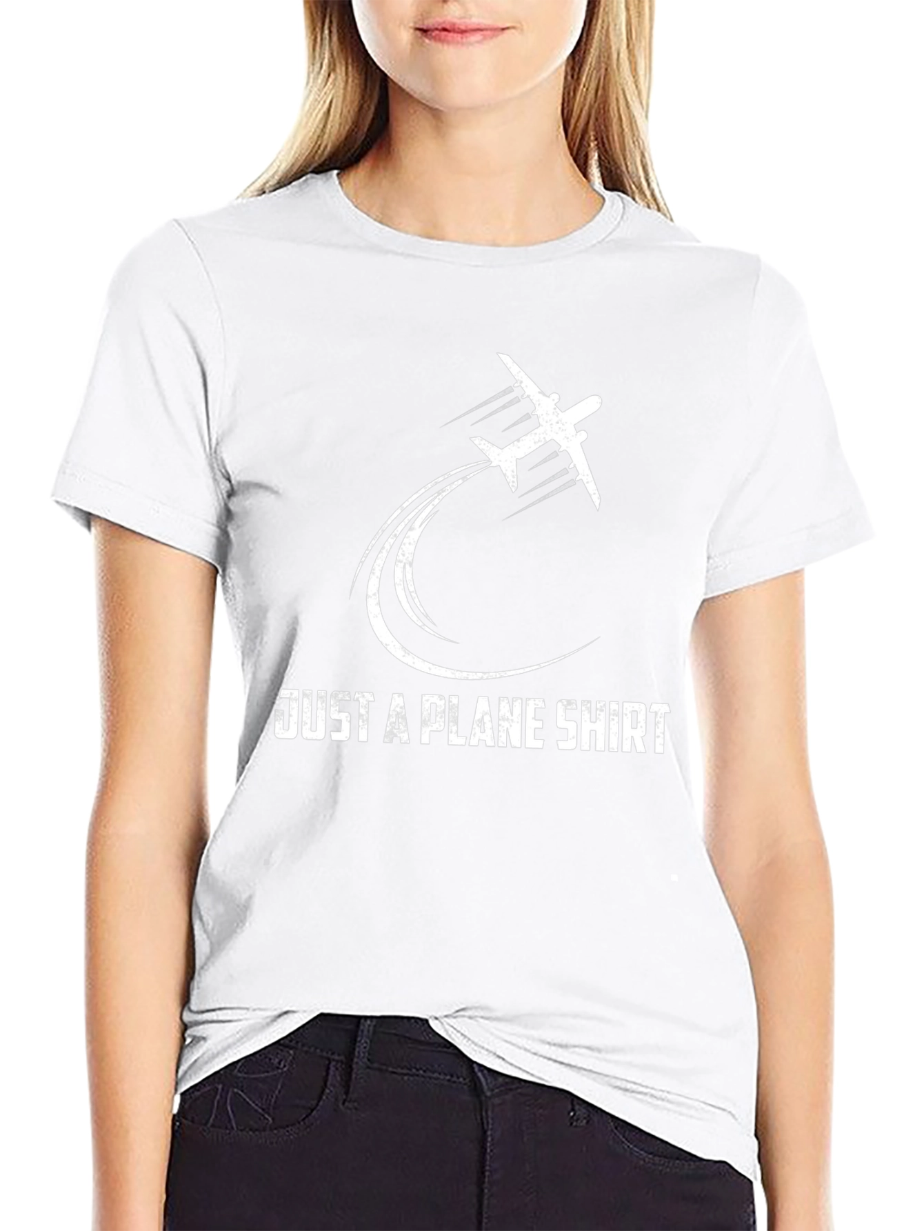 Just A Plane Shirt - Aviation Themed Tee