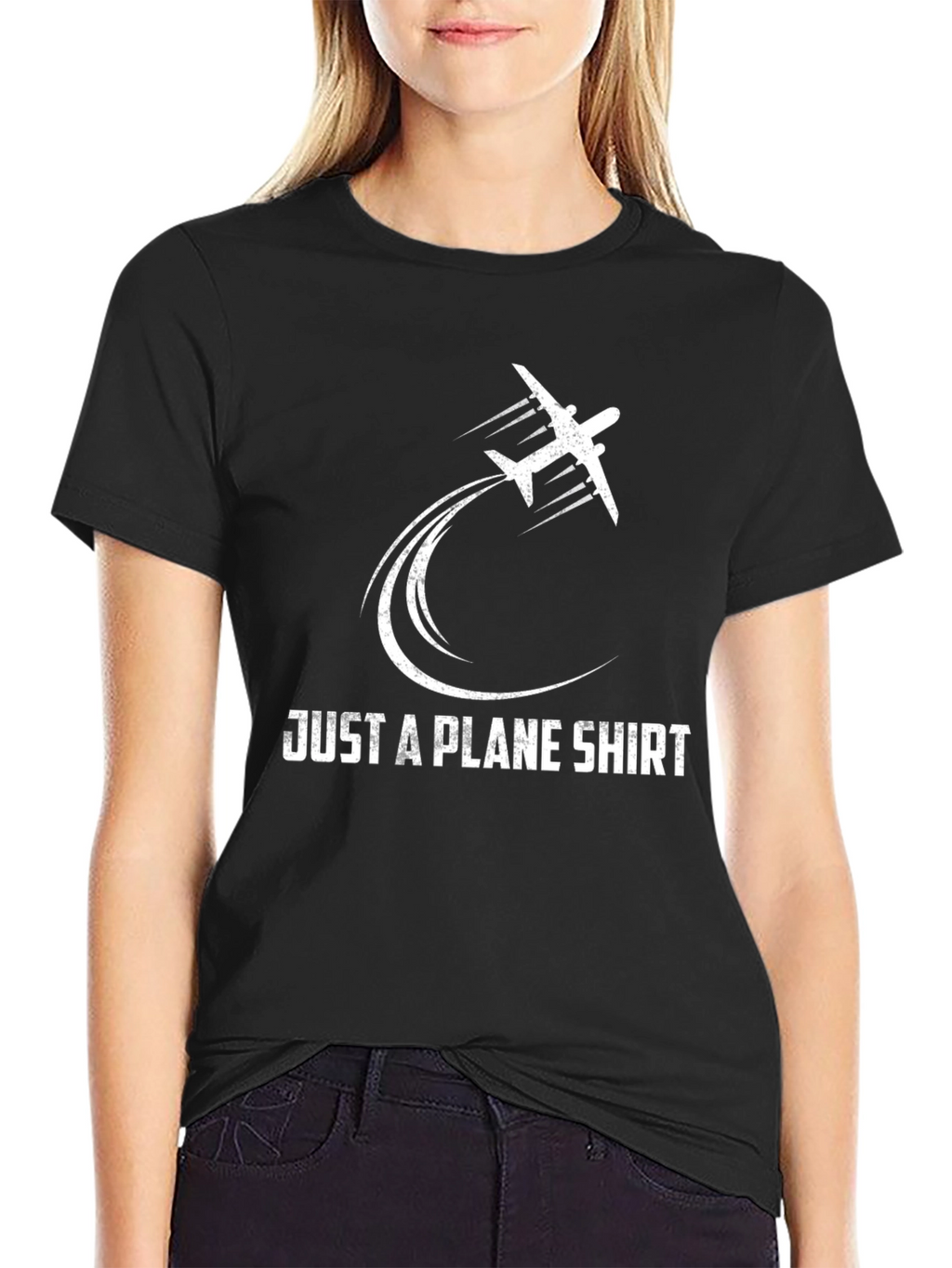 Just A Plane Shirt - Aviation Themed Tee
