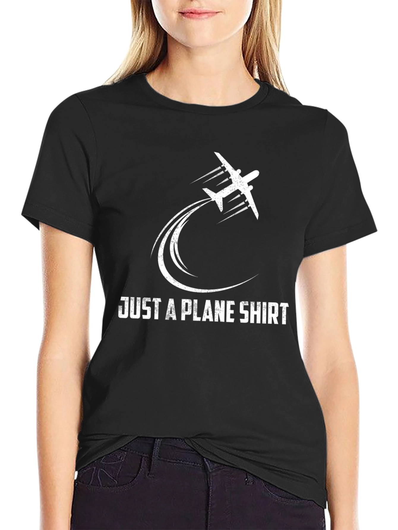Just A Plane Shirt - Aviation Themed Tee