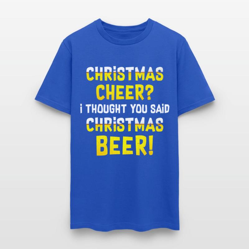 Family Shirt Christmas Cheer Christmas Beer