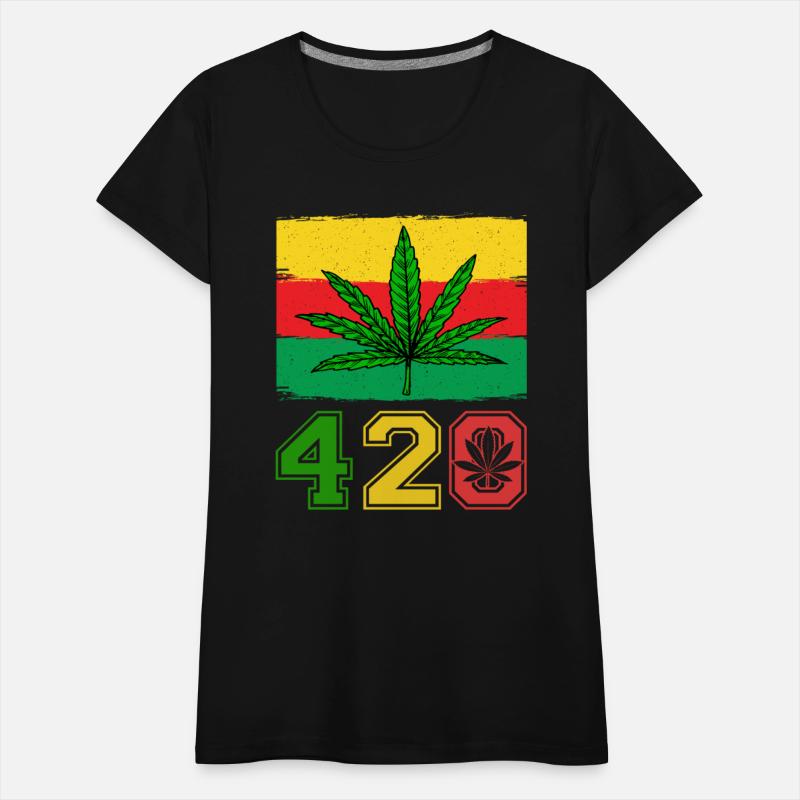 Farcical 420 Herb Flag Weed Marijuana Design