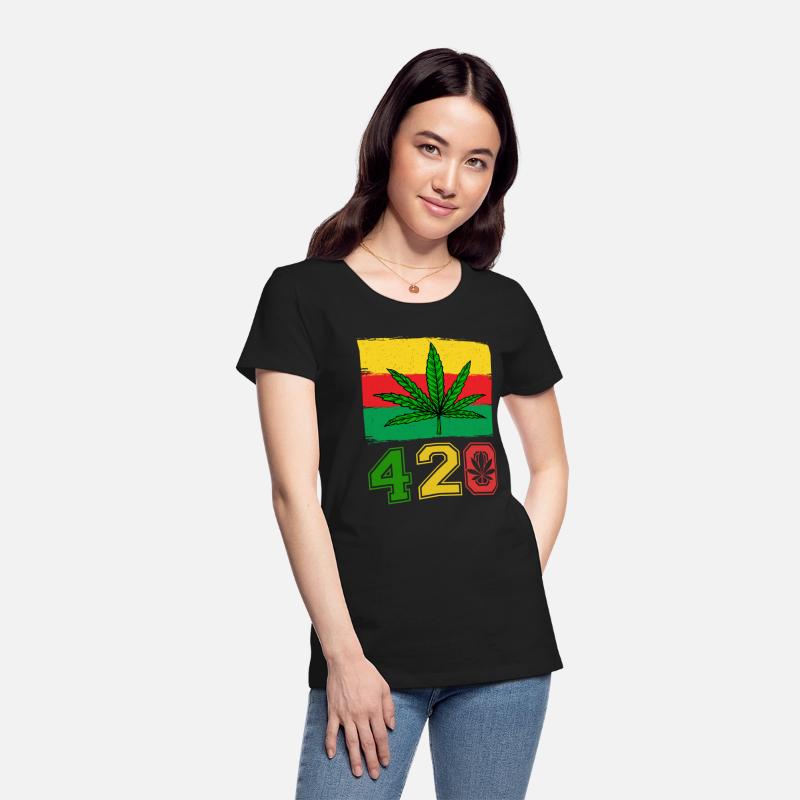 Farcical 420 Herb Flag Weed Marijuana Design