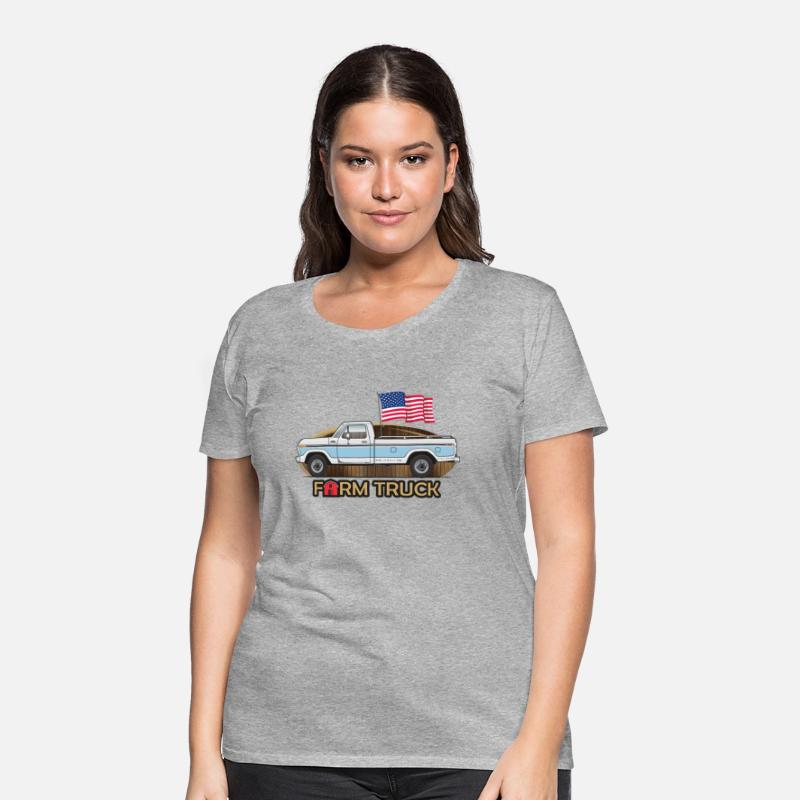 farm truck Light Blue