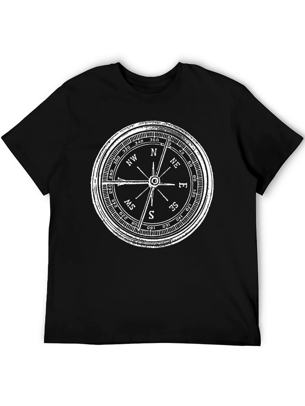 Black Compass Graphic Tee - Adventure Ready
