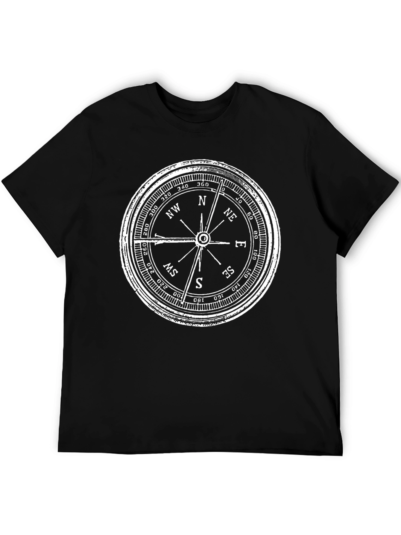 Black Compass Graphic Tee - Adventure Ready