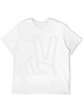 Peace Sign Graphic Tee - Classic Comfort