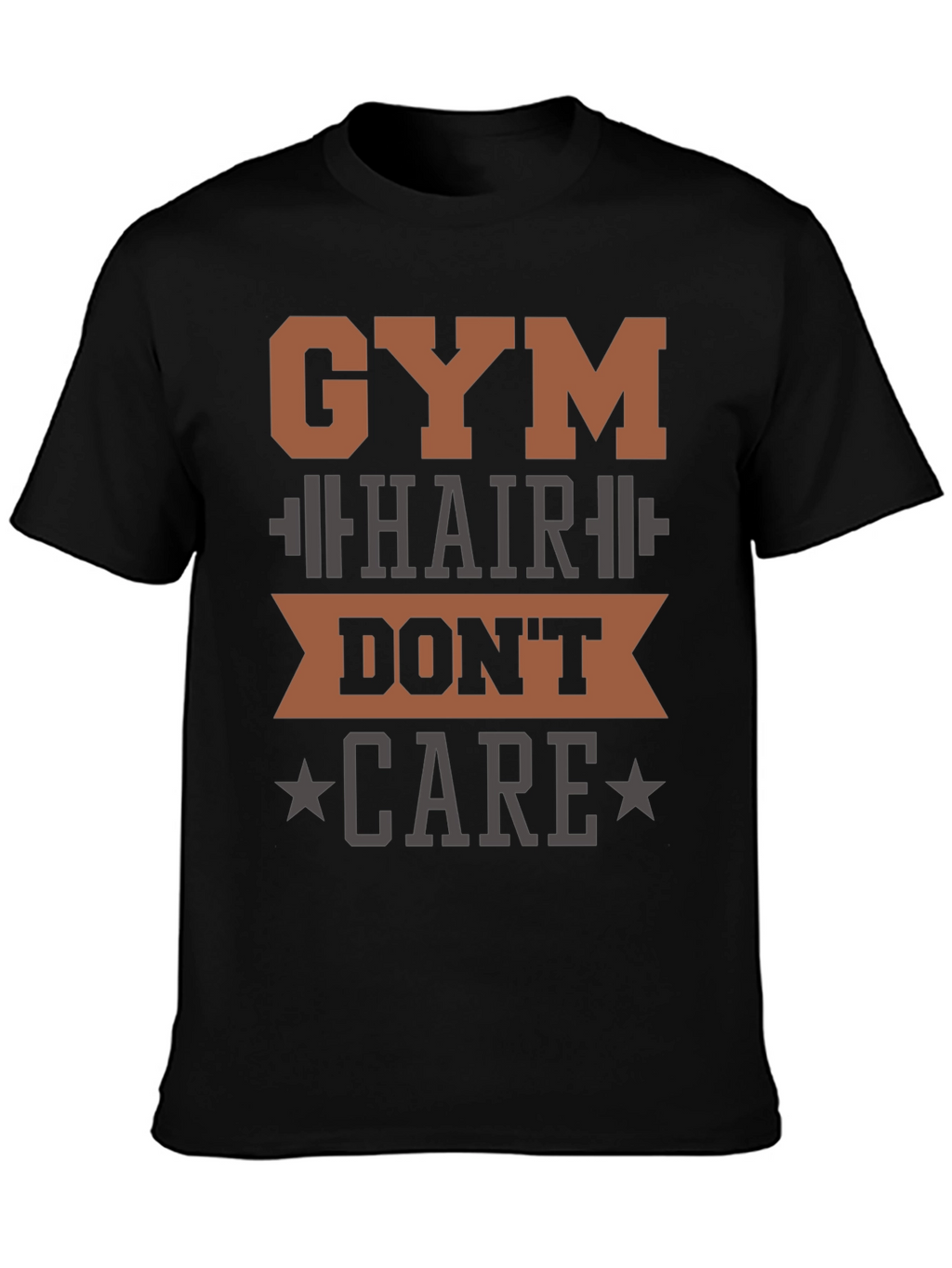 Gym Hair Dont Care T-Shirt - Workout Apparel