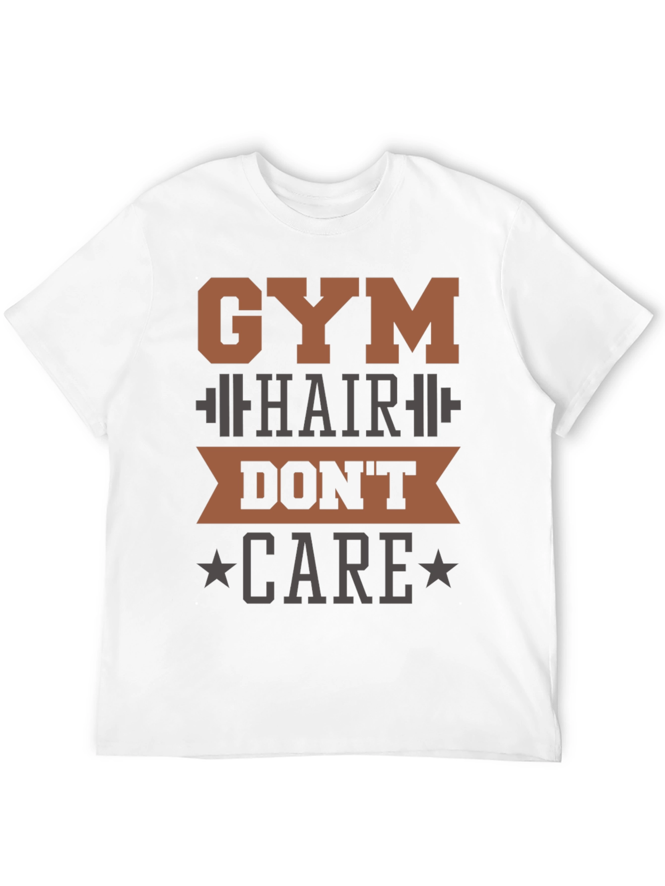Gym Hair Dont Care T-Shirt - Workout Apparel
