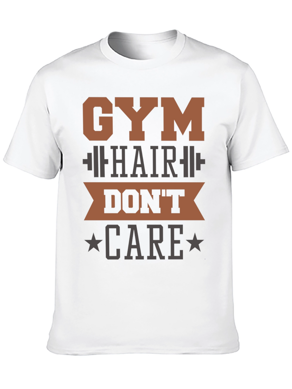Gym Hair Dont Care T-Shirt - Workout Apparel