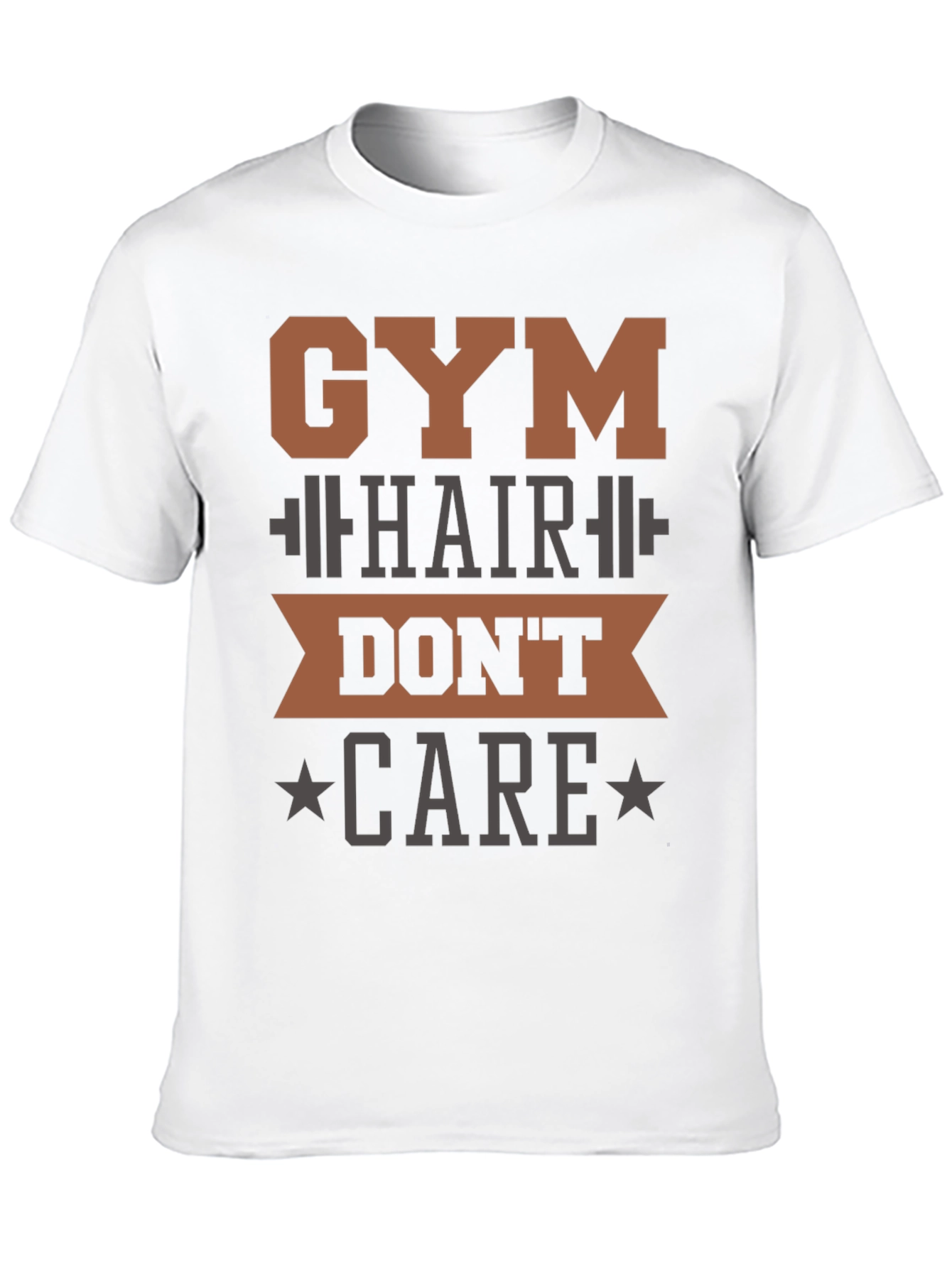 Gym Hair Dont Care T-Shirt - Workout Apparel