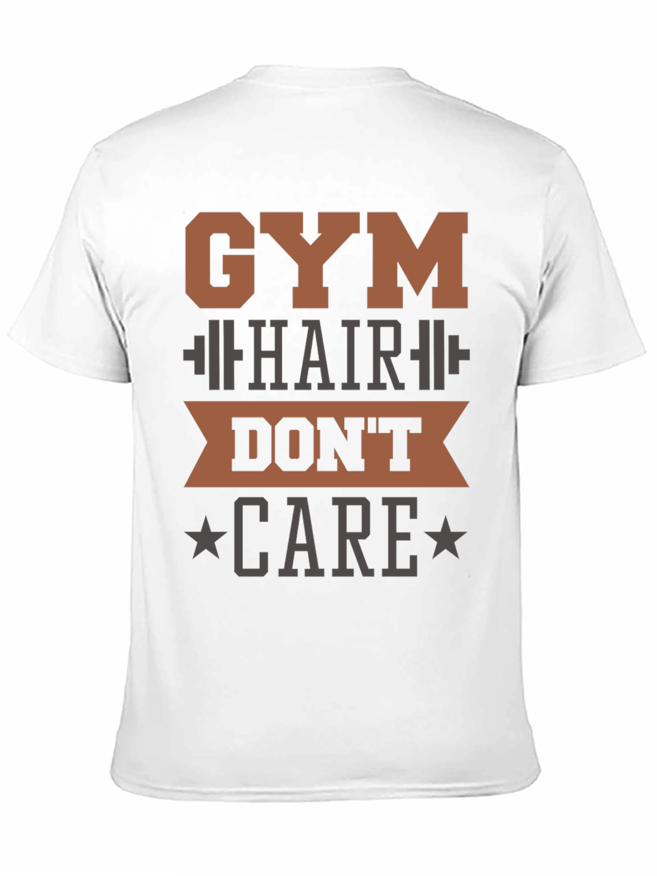 Gym Hair Dont Care T-Shirt - Workout Apparel