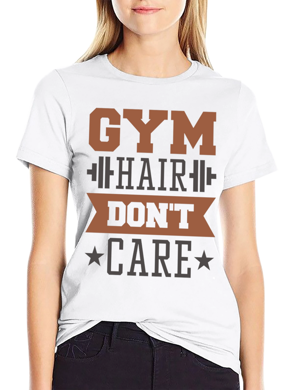 Gym Hair Dont Care T-Shirt - Workout Apparel