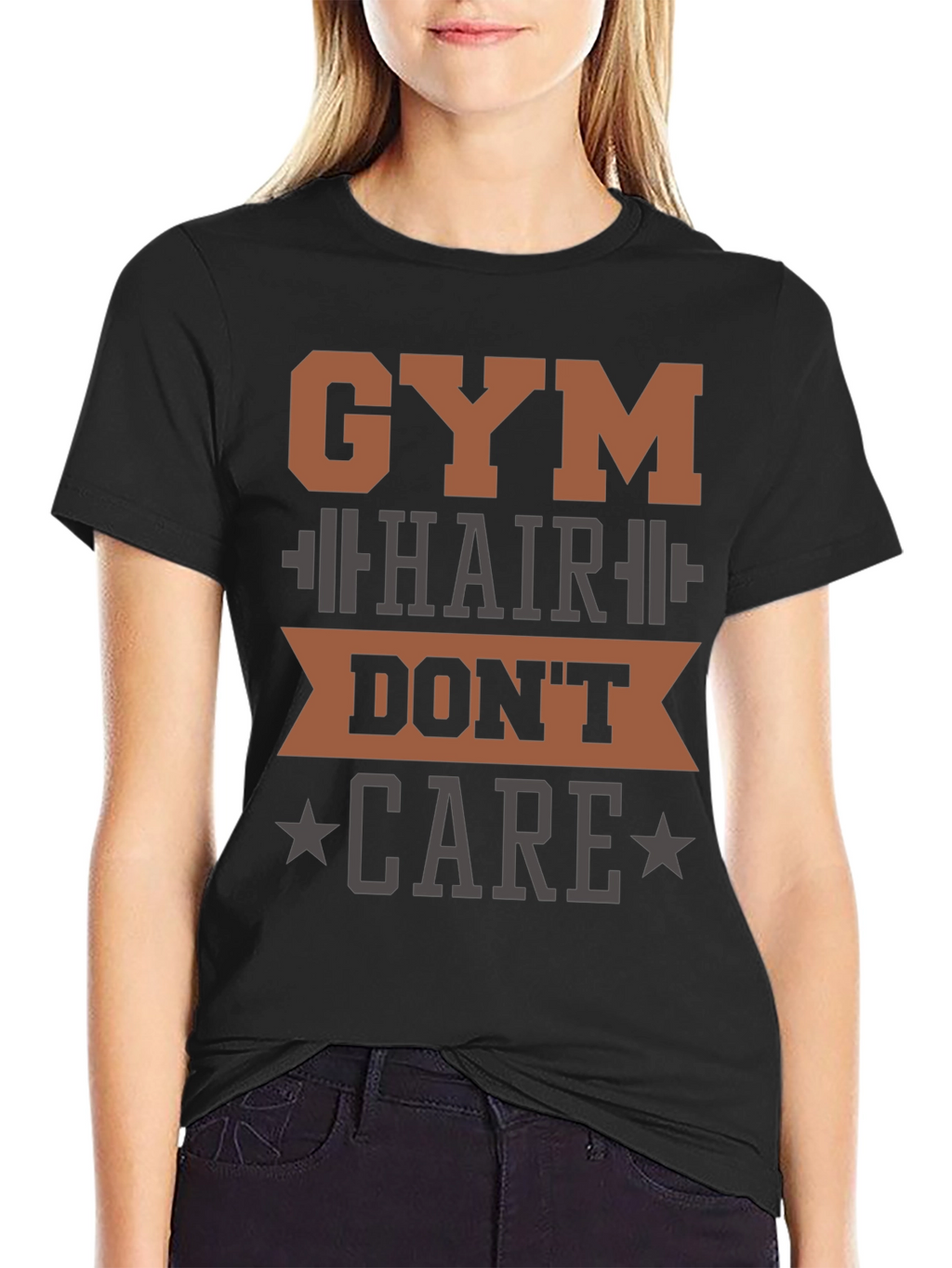 Gym Hair Dont Care T-Shirt - Workout Apparel