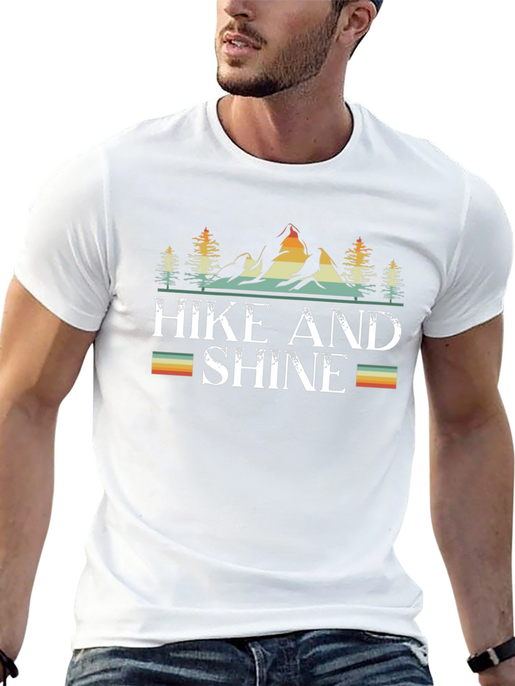Hike and Shine Graphic Tee - Adventure Ready!