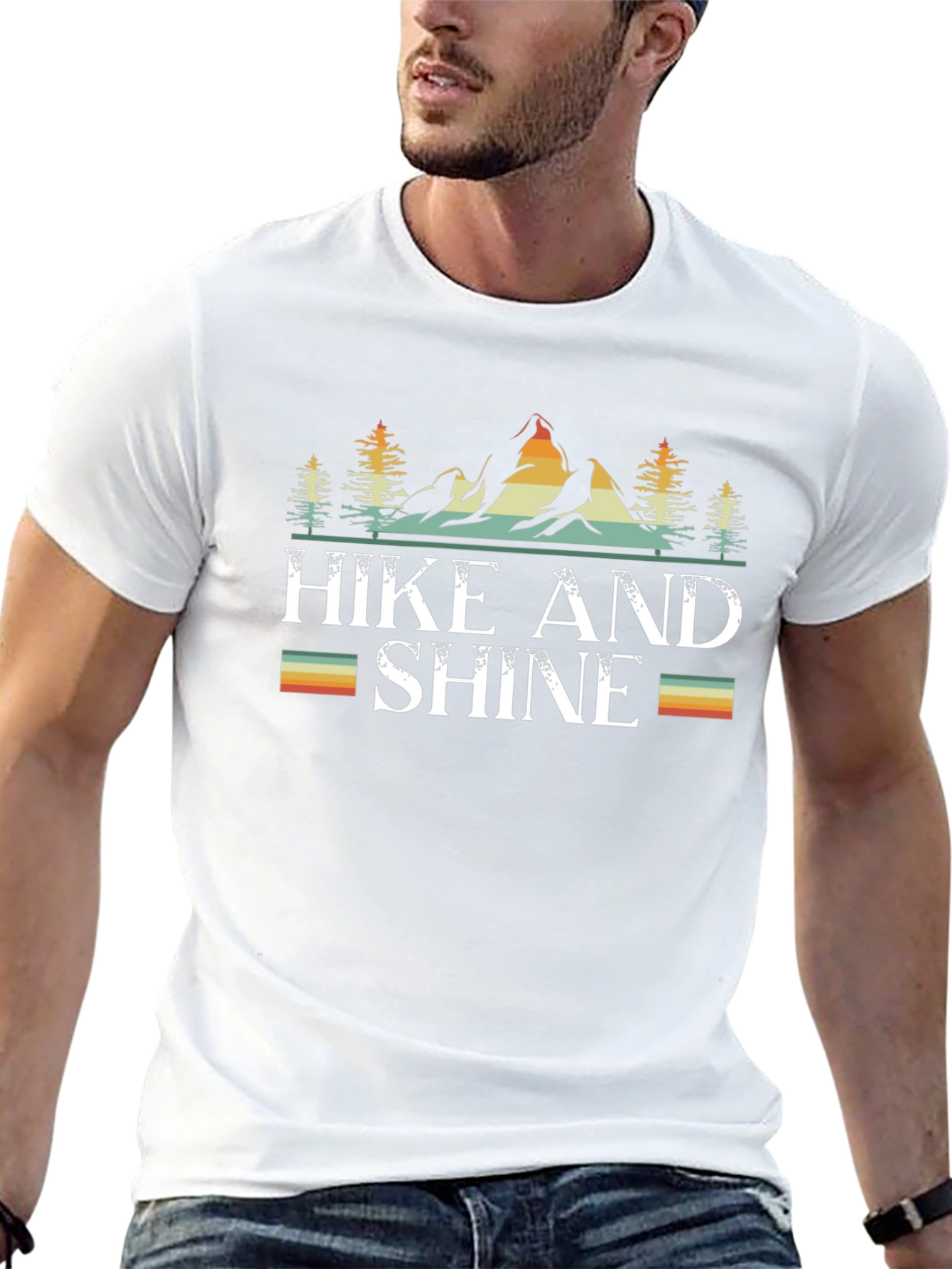 Hike and Shine Graphic Tee - Adventure Ready!
