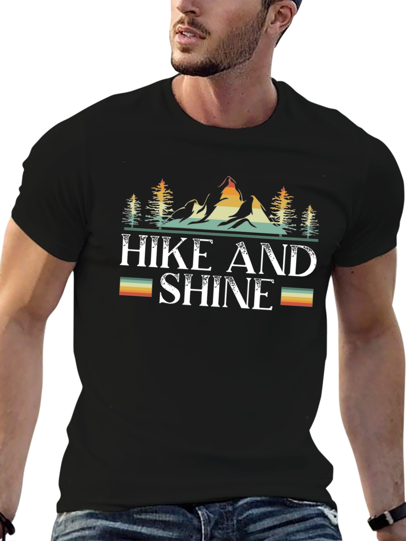 Hike and Shine Graphic Tee - Adventure Ready!