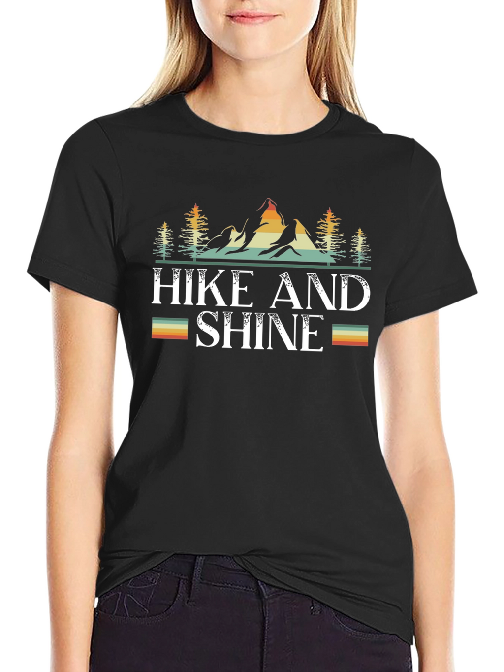 Hike and Shine Graphic Tee - Adventure Ready!