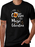 Coffee Music Education T-Shirt